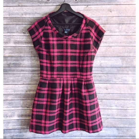 ANTHROPOLOGIE HAWKS Plaid Tweed Dress - Picture 4 of 14